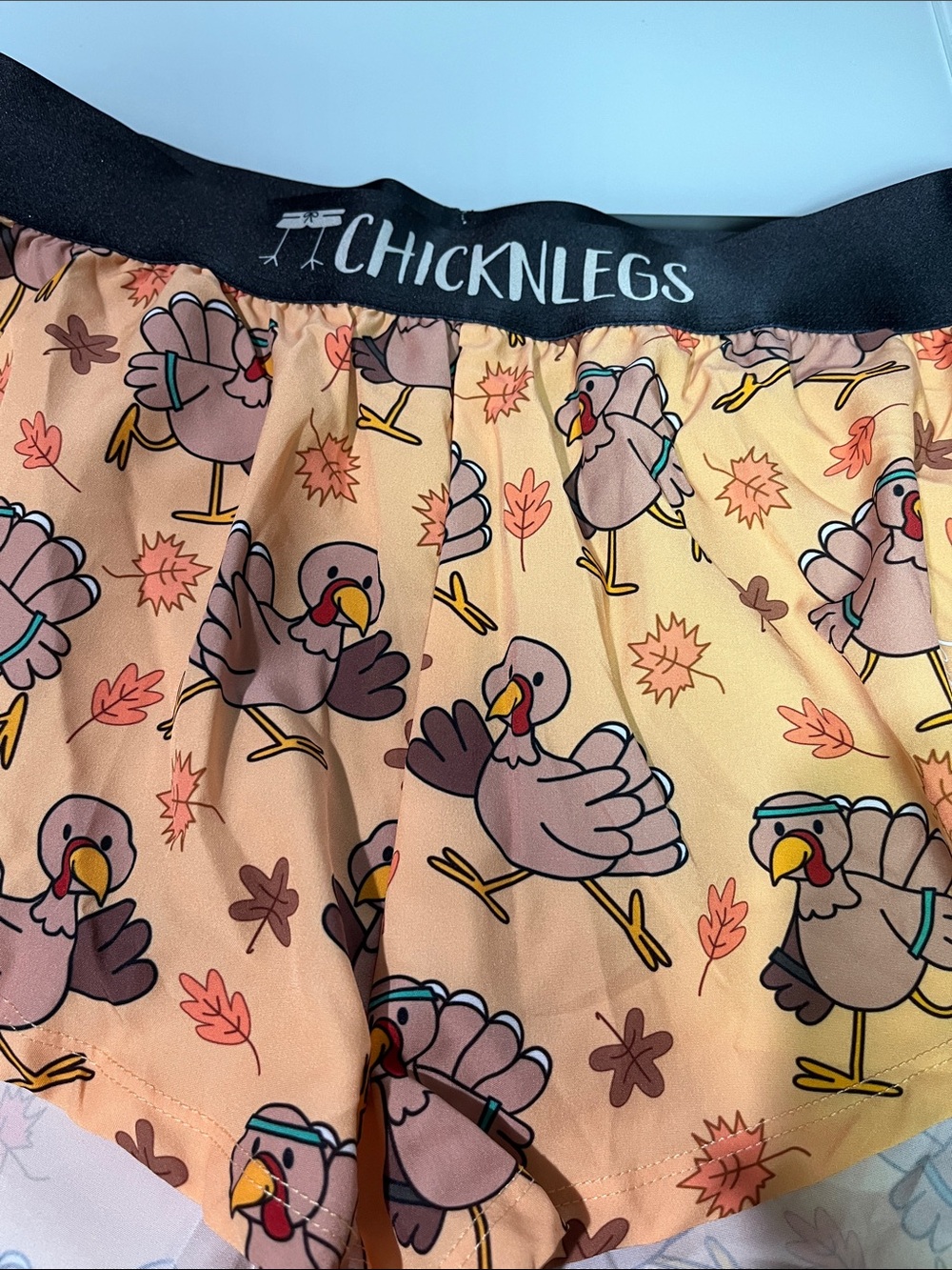 Chicknlegs Pardoned Turkeys 1.5 Split Shorts